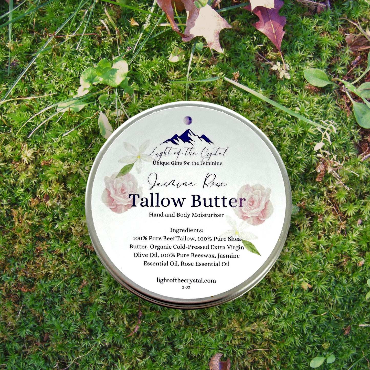 Jasmine Rose Tallow Butter